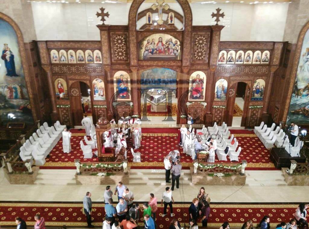 St. Peter & St. Paul Coptic Orthodox Church Doha Qatar Egyptian Marble Company I Built to build